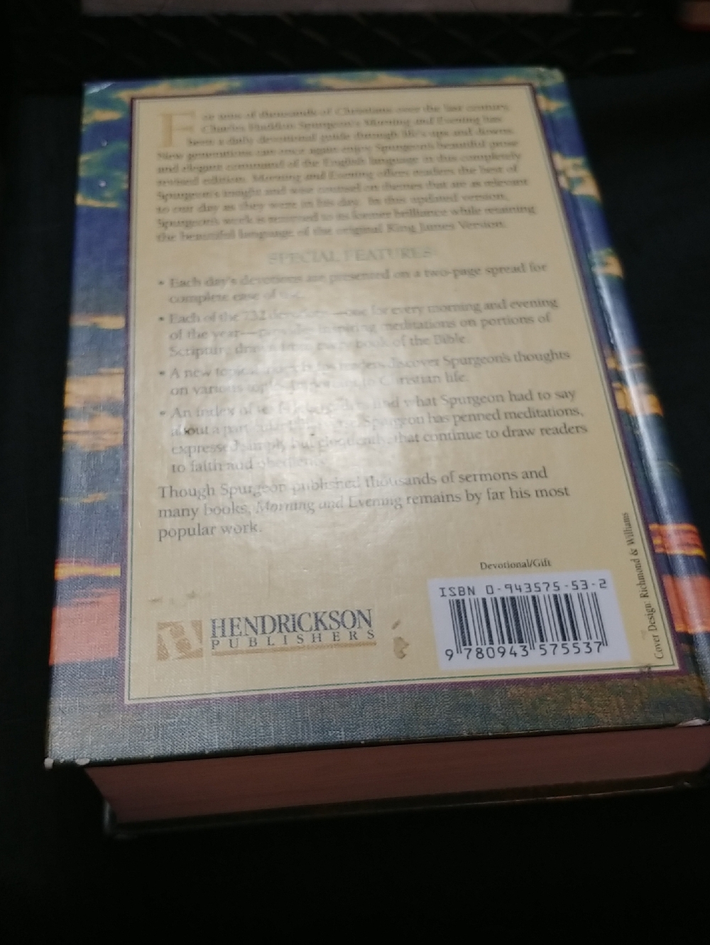 Morning and Evening Devotional - Blue Cover - Picture 3 of 11